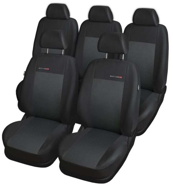 Pokrowce na siedzenia Citroen Berlingo II XTR, eleganckie i miarowe pokrowce na siedzenia ELEGANCE.